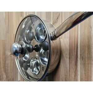 Norpro Stainless Steel 10.25" Egg Poacher & Skillet Set (#669) - 6 Cup